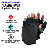 Glacier Gloves Alaska River Flip Mit- X-Large