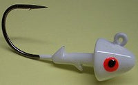 KALINS ULTIMATE SALTWATER BULLET JIG, 1 1/2 oz- White- USBL1123W