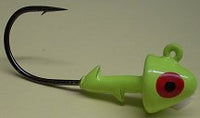 KALINS ULTIMATE SALTWATER BULLET JIG, 1 oz- Chartreuse- USBL13CH