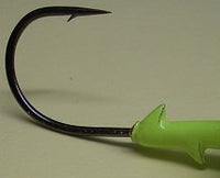 KALINS ULTIMATE SALTWATER BULLET JIG, 1 oz- Chartreuse- USBL13CH