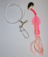 FLUKE RIG Big Pink Squid- 3 Per Pack #573P