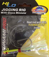 Tsunami Hi-Lo Glass Minnow Rig - CY- 3 Pack