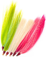 Teaser no hook, 6 per pack, Color  Multi Pack Pink, Chartreuse, White