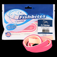 Fishbites- Shrimp- Flesh/Pink - 1/2" x 12"- 2ct.