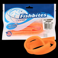 Fishbites- Shrimp Orange- 1/2" x 12"- 2ct.