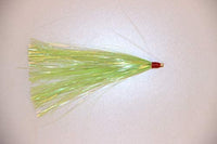Teaser no hook, Bulk 100 pack, Color GREEN  MYLAR