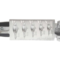 Do-it Style H Plastic Grub Jig Mold, Barb collar Size     3/8, 1/2, 5/8, 3/4, 1 oz.