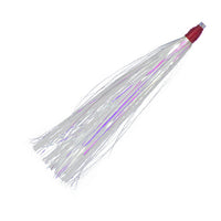 Teaser no hook, Bulk 100 pack, Color PEARL MYLAR