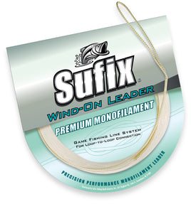 Suffix Wind-On Monofilament Leader - 100 lb. test