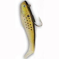 Tsunami Swim Shad 4" - Amt 6 - Golden Bunker with Spots