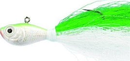 Spro Prime  Bucktail Jig, Color Chartreuse, Size  1 1/2 OZ - 5 Pack