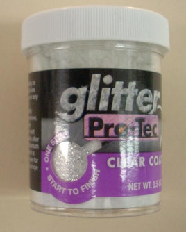 Protec Powder Paint 2 oz. Glitter Topcoat Silver Halo