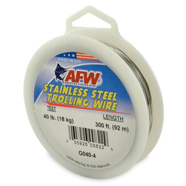 AFW Stainless Steel Trolling Wire 40 lb   300'