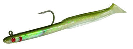 Tsunami Holographic Weighted Eels  9" Olive Back