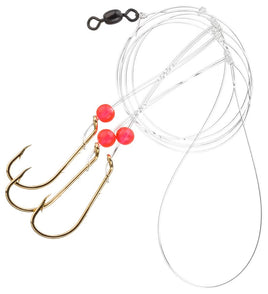 SEA BASS RIG - TRIPLE HI-LO RIG - 3 Rigs per pack - Size 2/0