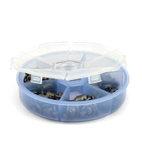 AFW Brass Ball Bearing Swivels Kit, 57 Pieces- 006