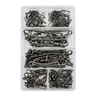 AFW Mighty Mini Stainless Steel Snap Swivels Kit, 62 Pieces- 009