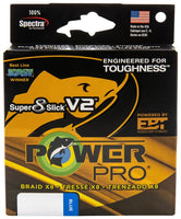 PowerPro Super 8 Slick V2 Braided Line - 20 lb. - Marine Blue - 150 Yds