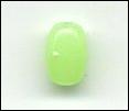 6X10 mm Oval Beads Luminescent Green 100 pk.