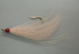 *OUT OF STOCK* Bucktail Teaser - White - 5/0 - Amt 3