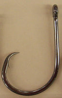 Gamakatsu Octopus In-Line Circle-  Black Nickel- Size 2/0 - 25 Pack