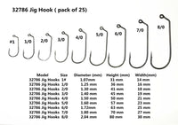 Mustad Ultra Point Jig Hook, amount 50 Size 5/0