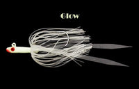 Tsunami Glass Minnow with Skirt - 3/8 oz. - Glow