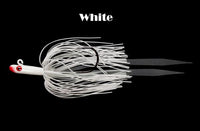 Tsunami Glass Minnow with Skirt - 3/8 oz. - White