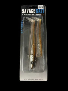 *Close Out* Savage Gear Sandeel- 8in. 5 1/3 oz.- Green Eye Squid