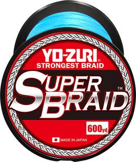 Yo-zuri SuperBraid- Blue- 20 lb. 600 yard