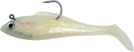 Betts Halo Shad- 1/2 oz- 4 inch- Glow- 3 Pack