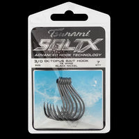 Tsunami SaltX 2X Long Shank J Hooks - 2/0 - 14 Pack