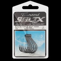 Tsunami SaltX 2X Long Shank J Hooks - 5/0 - 9 Pack