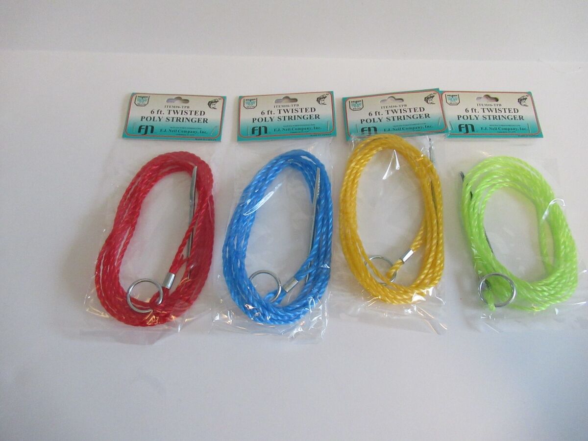 Poly Stringer 6 ft.- random color picked| Shark River Mail Order