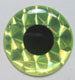3-D STICK ON EYES 1/8" AMT 40 Chartreuse