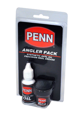 Penn Angler Pack Synthetic Reel Oil .5 oz& Precision Reel Grease .5 oz