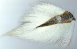 *OUT OF STOCK* REAL BUCKTAIL NATURAL WHITE
