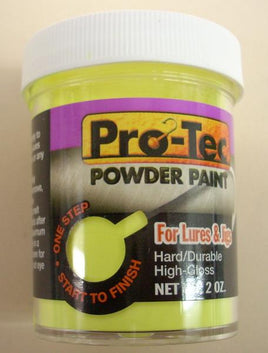 Protec Powder Paint 2 oz. Glow Yellow Chartreuse