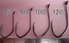 Gamakatsu Big River Bait Hook, size 8/0, 5 Pack