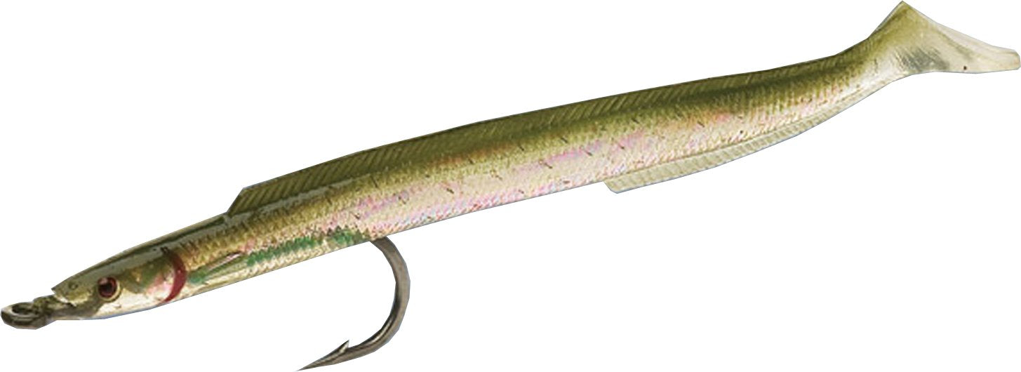Holographic Replica Sand Eels 8 Olive Back
