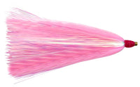 Teaser no hook, 6 per pack, Color PINK MYLAR