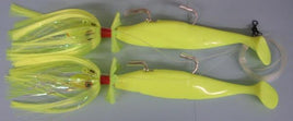 Blue Water Candy Tandem Parachute Rig - 6oz by 3oz - Chartreuse