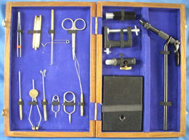 Fly Tying Kit in Wood Box - FF798