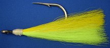 Tony Maja 9/0 Siwash Replacement Hooks 2 per Pack - Chartreuse