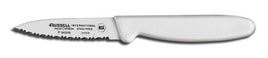 Dexter Basics 3 1/8 inch Scalloped Tapered Knife-Set of 6